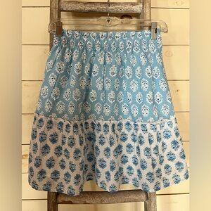 Southern Tide Block Print Skirt